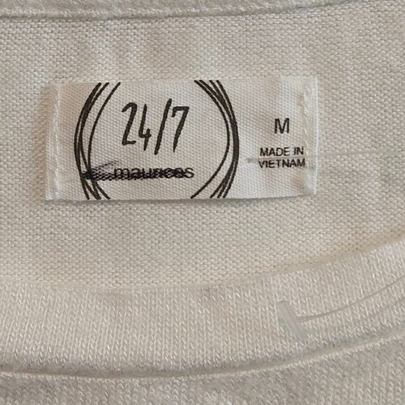 Maurices 24/7 Pieced Striped Long Sleeve Baseball Tee - NWOT - Picture 9 of 11